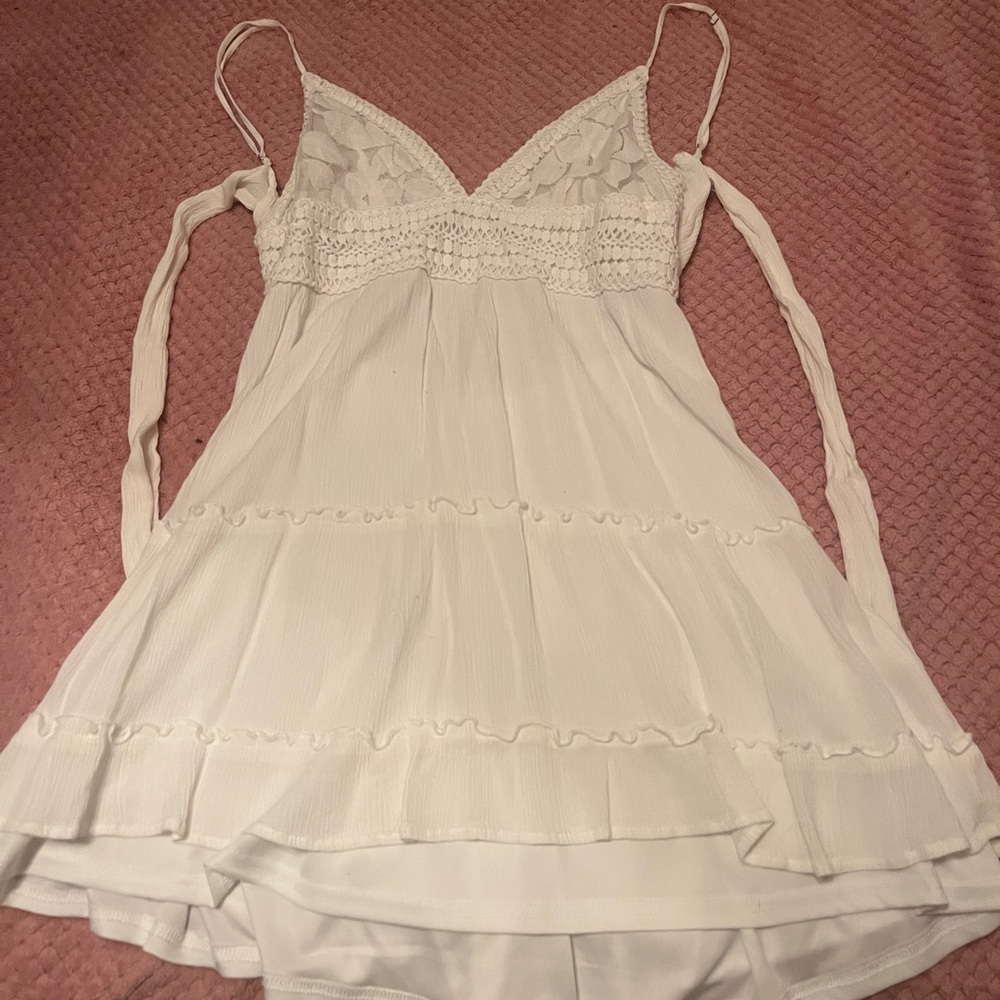 rue 21 dress size L adjustable straps and open back b